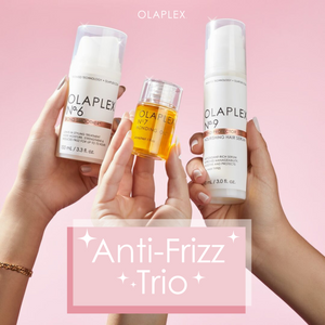 Anti-Frizz Trio: OLAPLEX N°.9, N°.6, & N°.7