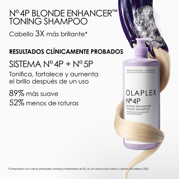 Nº.4P BLONDE ENHANCER™ TONING SHAMPOO LITRE